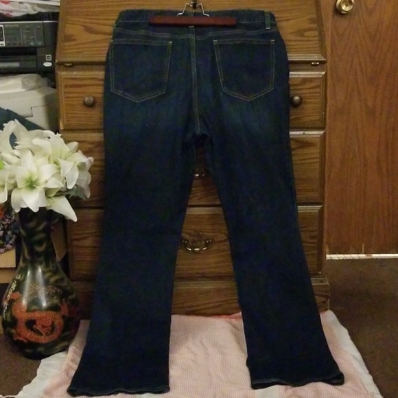 Dark Blue Bootcut jeans by: old navy - Picture 3 of 3